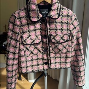 Women's Pink Tweed Jacket